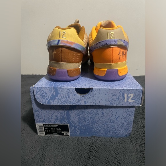 Nike Ja 1 EYBL Peach Jam Size 15 Brand New - Picture 8 of 11